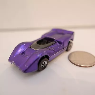 Vintage Redline Hotwheels Purple 1969 McLaren !!! • $35