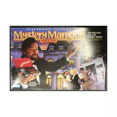 Parker Bros Boardgame Electronic Talking Mystery Mansion Box VG • $50
