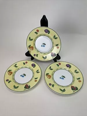 VICTORIA & BEALE SAVANNAH 9060 Saucer Or Bread & Butter Plates 6 1/4  -SET OF 3 • $16.95