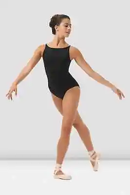 Mirella By Bloch Ladies Boheme Boat Neck Twist Mesh Back Leotard M3111LM Black • £42