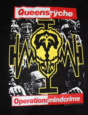 $23.99 • Buy 80's Deadstock Queensryche Revolution Calling T-Shirt Basic Style NH3372