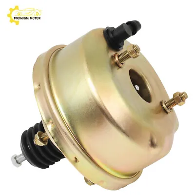 Fits Chevy Ford Universal Street Rod Disc Drum Brake Booster 7 Single Diaph Zinc • $43.29
