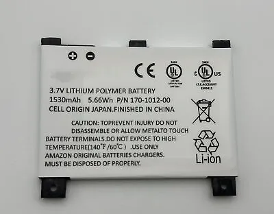 New Battery For Amazon Kindle 2 D00511 D00701 DX DXG D00801 S11S01A S11S01B • $13.68