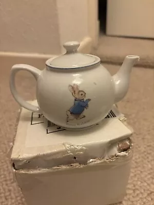 Beatrix Potter Peter Rabbit Miniature Teapot Ceramic Teapot • £0.99