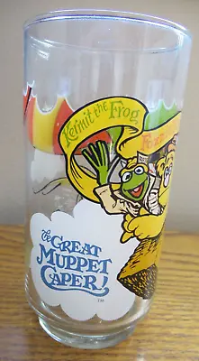 Vintage McDonald's Collectors Glasses 1981 - Great Muppet Caper - Kermit Gonzo • $6.49