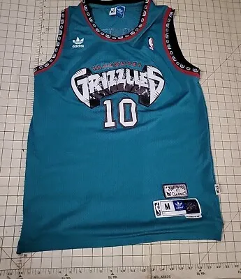 #10 Mike Bibby Jersey  Adidas Vancouver Grizzlies Med +2 Hardwood Memphis  • $27.20