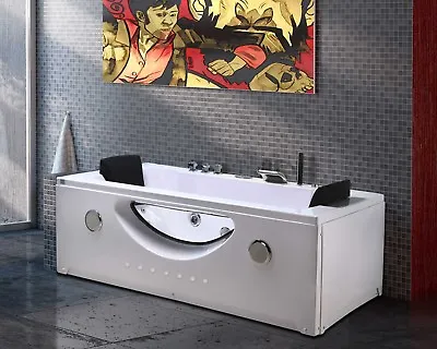 Whirlpool Massage Hydrotherapy Bathtub Hot Tub 2 Two Person HARMONY Double Pump • $2899