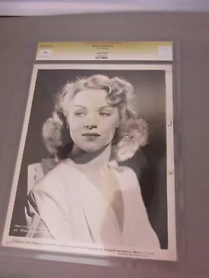 Martha O'Driscoll Vintage Photograph Picture Graded By CGC  Fine  1942 Actress • $125