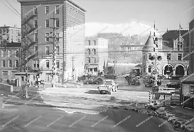 37.	ORIG NEGS Maine Central Crossing Signals Winthrop Street Augusta Two Origina • $4