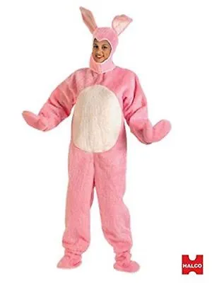 Bunny Rabbit - Pink Open Face - Easter - Costume Mascot - Adult - 3 Sizes • $89.99