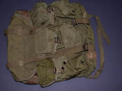 Us/ Usmc Vietnam Era Nice Original 1968 Tropical Rucksack W/ X-frame • $230.50