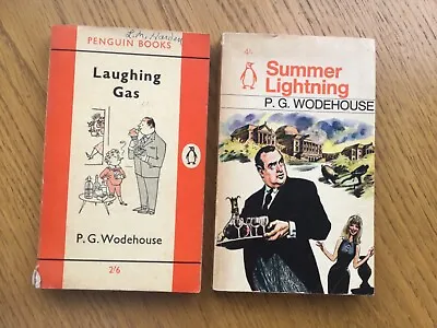 Vintage PG Wodehouse Summer Lightning And Laughing Gas Good Condition • £9