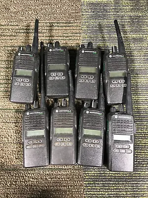 (LOT OF 8)Motorola Two Way Radio AZ489FT4883-FOR PARTS • $182.69