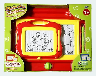 Magnetic Sketcher Educational Drawing Board Double Pack Big And Mini Board • $15.99