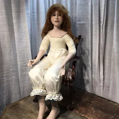 Vintage Artist Doll Vlasta Pat Thompson “amelia” Porcelain Doll #22/25 32 T • $699.99