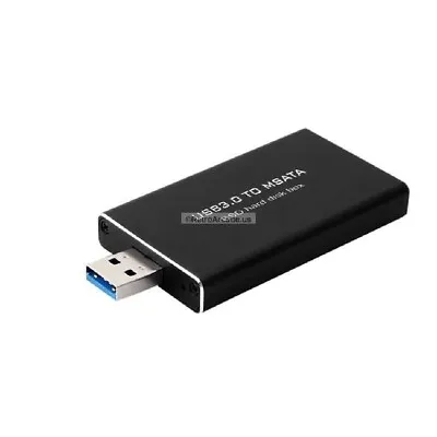 New HollandElectronics.us MSATA SSD To USB 3.0 Hard Drive Adapter Enclosure • $11.99