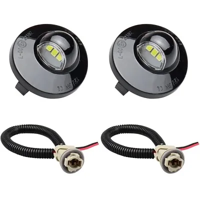 2PCS For Ford F150 F250 F350 LED License Plate Light With Wiring Harness Sockets • $22.69