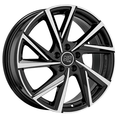 Alloy Wheel Msw Msw 80-5 For Ford Kuga I Serie 8x18 5x108 Gloss Black Full Eqz • $337.94