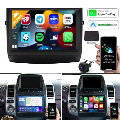 Carplay Android 13.0 For 2003-2009 Toyota Prius Car Stereo GPS WIFI Player Radio • $139.50