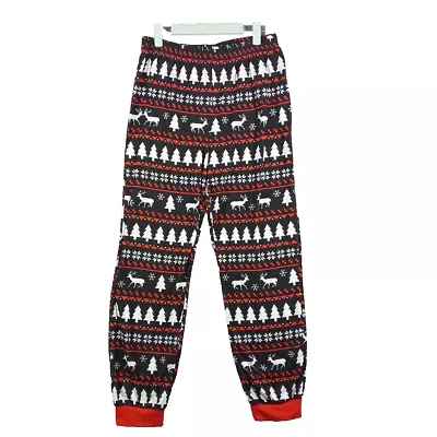 PATPAT  Men Christmas Jogger Pants MEDIUM Knit Casual Holiday Print Pull On • $19.60