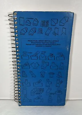 Practical Sheet Metal Layout Book Round Fittings Method Fabricating Work Budzik • $99.99