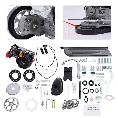 100cc 4 Stroke Bike Engine Kit Set Gas Motorized Motor Bicycle Modified Engine • $260.30