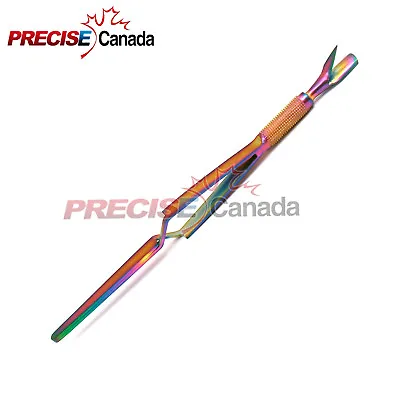 Titanium Nail C Curve Pinching Pusher Tool Multi Function Tool Acrylic Pincher  • $7.15
