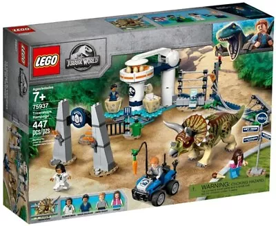 Lego Jurassic World 75937 Triceratops Rampage New Sealed Retired • $139.95