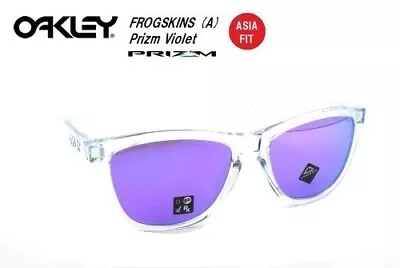 2019 Model Oakley Frogskins Prizm Violet Asian Fit Oo9245-9654 Sunglasses • $243.43