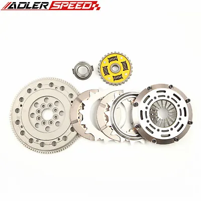 ADLERSPEED Sprung Clutch Twin Disk For SR20DET SILVIA 240SX 200SX S13 S14 Medium • $549