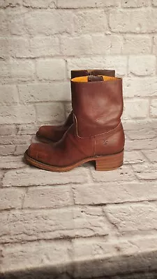 Frye Women's Short Campus Boots Brown Size 9 Vintage • $170