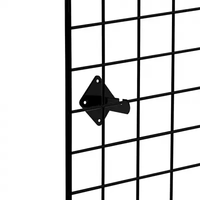 Wall Bracket For Grid Mesh Panel Black Mesh Panel For Retail Display • £6.92