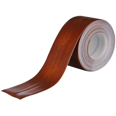 5M/10M Flexible Skirting Board Roll Wall Trim Self Adhesive Floor Edge Protector • £11.29