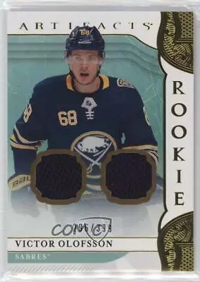 2019-20 Upper Deck Artifacts Gold Relics /399 Victor Olofsson #V Rookie RC • $12.04