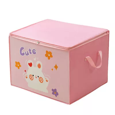 UK Room Toy Box Foldable Large Box Jumbo Storage Chest Kids Collapsible Storage • £5.86