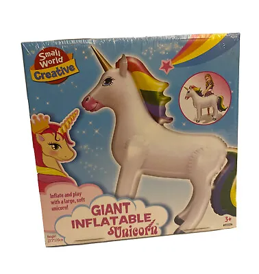 Giant Inflatable Unicorn Small World Creative 27inch NEW SEALED RARE  • $63.16