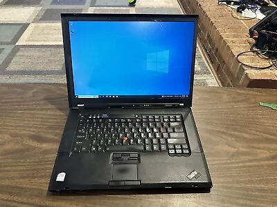 Lenovo ThinkPad T61 15.6 Laptop Intel Core 2 Duo T7300 2.00GHz 2GB RAM 160GB HDD • $59.99