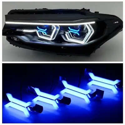 4Pcs LED X Concept Angel Eyes 3528SMD For BMW F30/F31/F80/F81/M3 Headlights DRL • $84.99