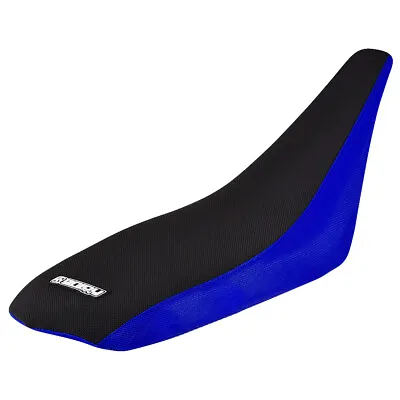 Yamaha YFZ 450 Seat Cover 2004 - 2013 BLUE SIDES / BLACK TOP STD ENJOY MFG  #200 • $52.95