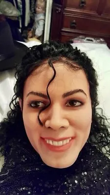 Vintage Wax Mannequin Head Bust Michael Jackson Rare Wax Museum Display • $2500