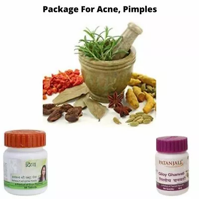 Swami Baba Ramdev Patanjali Divya Package For Acne Pimples • $84