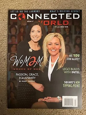 Magazine: Connected World: April/May 2013: Women John McAfee Lego Square • $9.99
