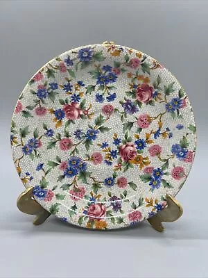 Vintage ROYAL WINTON Grimwades  OLD COTTAGE CHINTZ  Saucer Plate 5.5” • $20