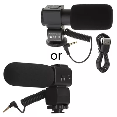 Video Microphone Super Cardioid Condenser On-Camera Microphone • $38.47