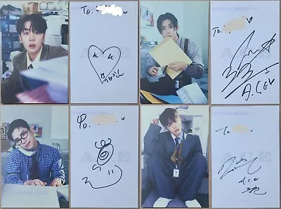 A.C.E 6th Mini MY GIRL : MY CHOICE MAKESTAR REAL SIGNED AUTOGRAPHED POSTCARD • $29.99