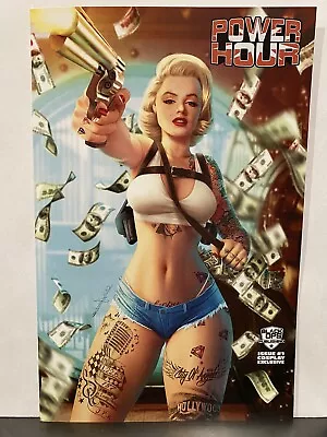 Power Hour #1 Augusto Marilyn Monroe Gangster Comics Elite Geezer Variant • $27