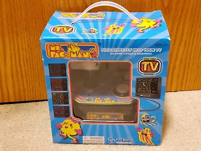 Ms. Pac-Man Plug & Play Retro TV Arcade Game New In Box Namco Bandai - New! • $39.99