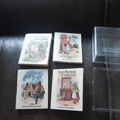 Set Of Four Miniature Books Of Fairy Stories By Tobar Ltd In Original Box • £9.50