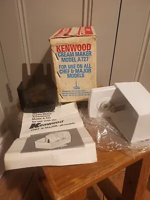 Kenwood Chef Cream Maker Attachment Model A727 Vintage. New.  • £18