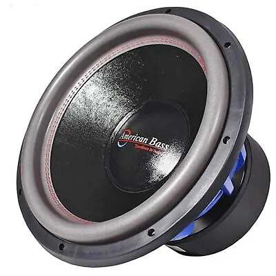 American Bass 15  HD Series Subwoofer 4000W Dual 2 Ohm HD-15D2-v2 • $353.26